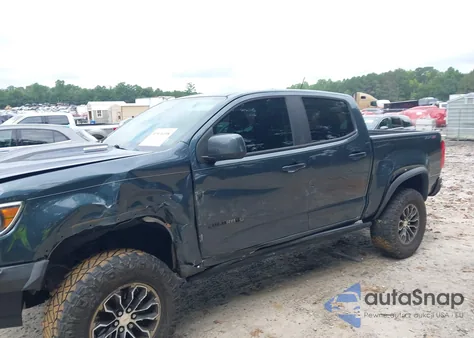 2019 Chevrolet Colorado Zr2 из США, поврежденный, VIN 1GCPTEE16K1274160